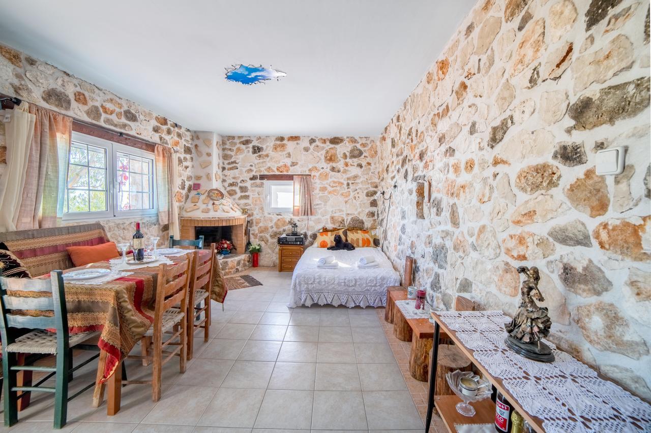 Lithahiro Stone House Villa Agalás Dış mekan fotoğraf